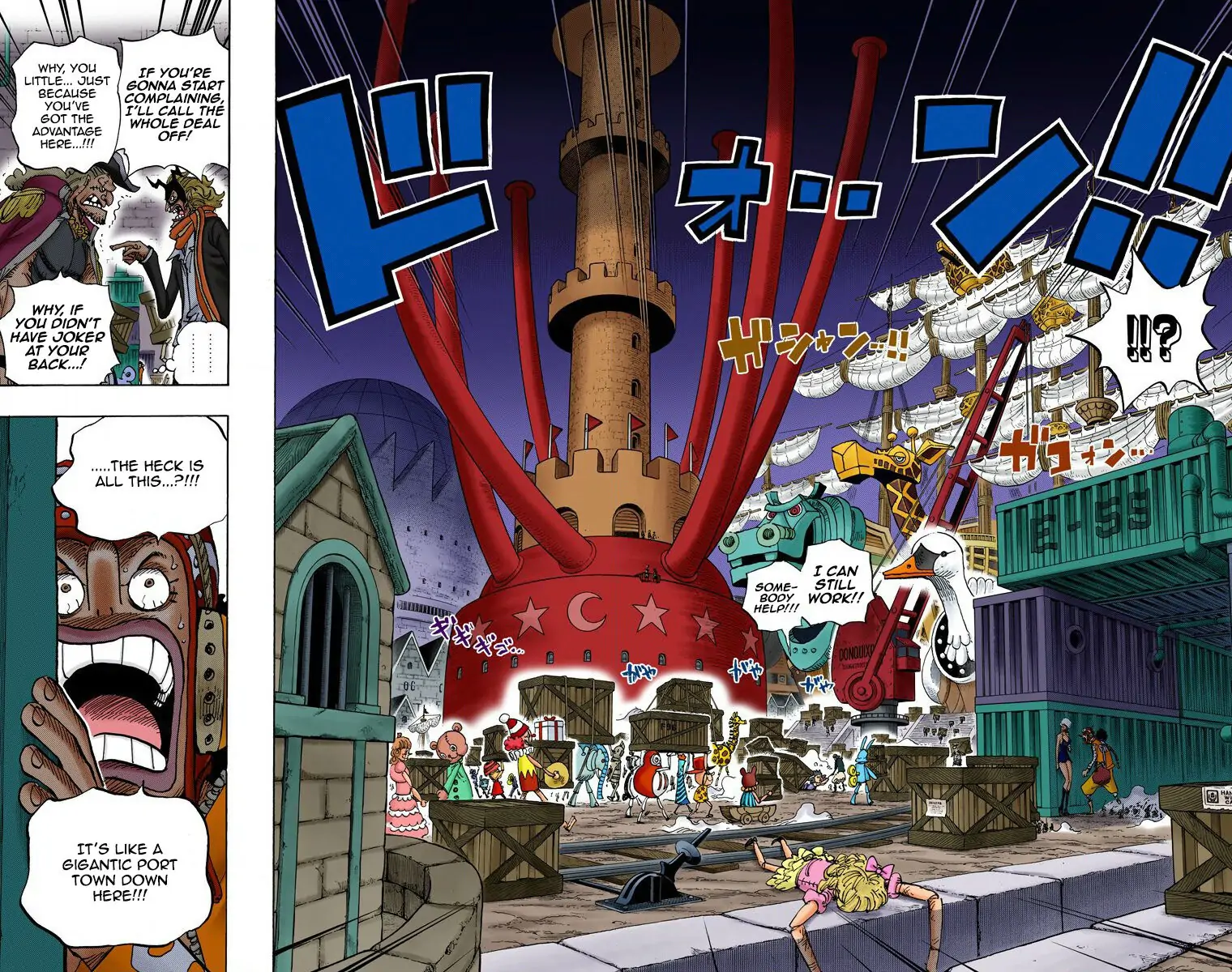 One Piece Digital Colored Chapter 732 image 23